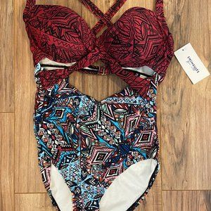orbit cut out swimsuit